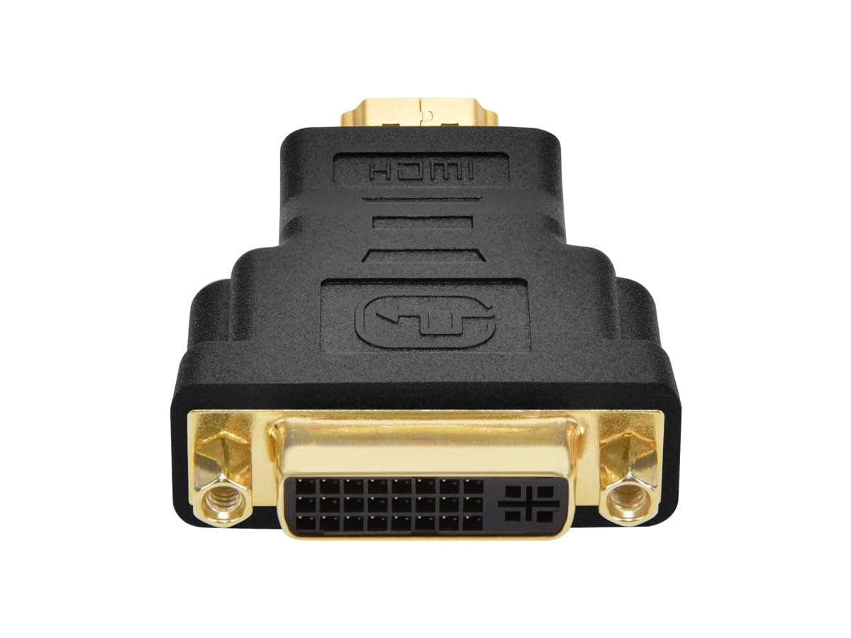Monoprice HDMI Male to DVI-D Single Link Female Adapter - for Use with Computer's Video Card, DVD Player, Blu-ray Disc Player, Gold Plated Connectors
