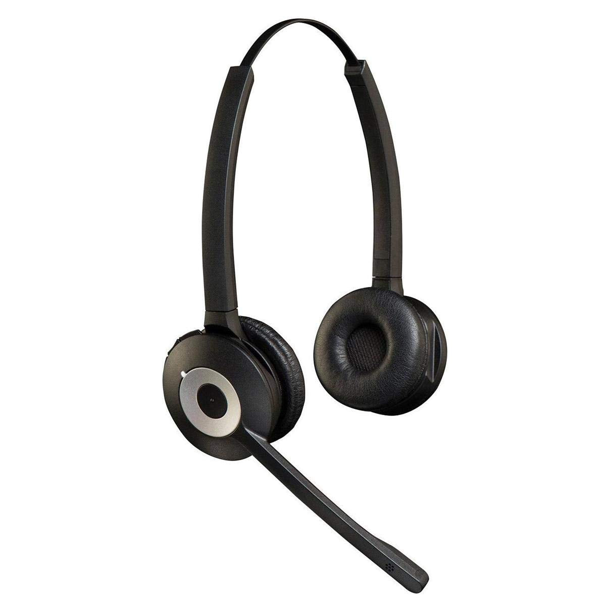 Jabra Pro Duo MS 930 Wireless On-Ear Headset (Model: 930-69-503-105) - Black (Renewed)