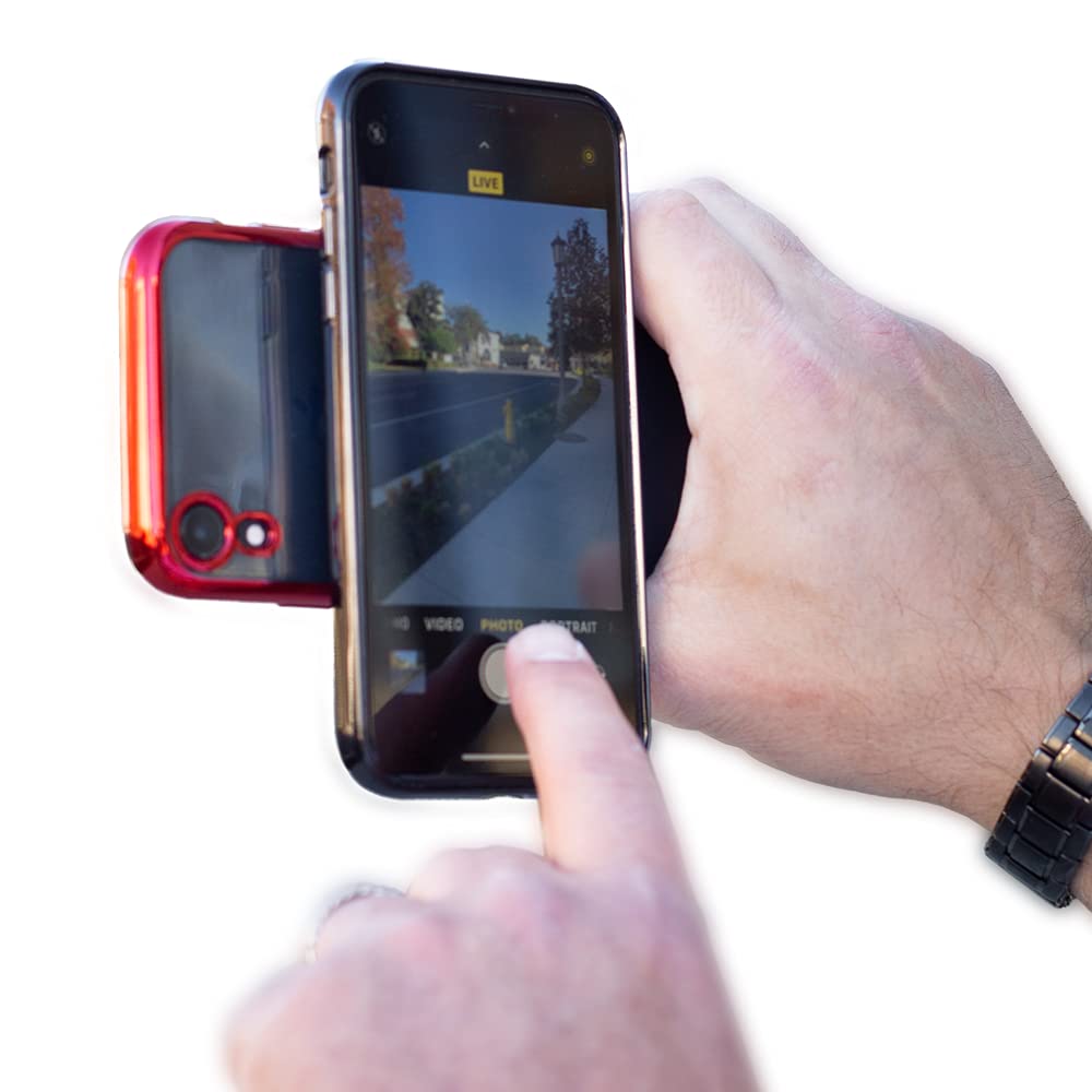 CELLSNAPP!™ | Universal Dual-Cellphone Carrier & Utility - Fits All iPhone & Android Smartphones, 2 Phone Case, Dual Phone Holder, Double Phone Case