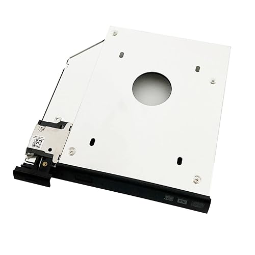 2nd HDD SSD Hard Drive Optical Bay Caddy Frame Tray Bracket for Dell Latitude E6440 E6540 Precision M2800 with Ejector + Bezel/faceplate