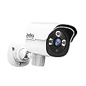 JouSecu 5MP PoE Camera Waterproof Outdoor Indoor Replacement Bullet Security Cameras, Only Compatible with Jousecu PoE NVR Security