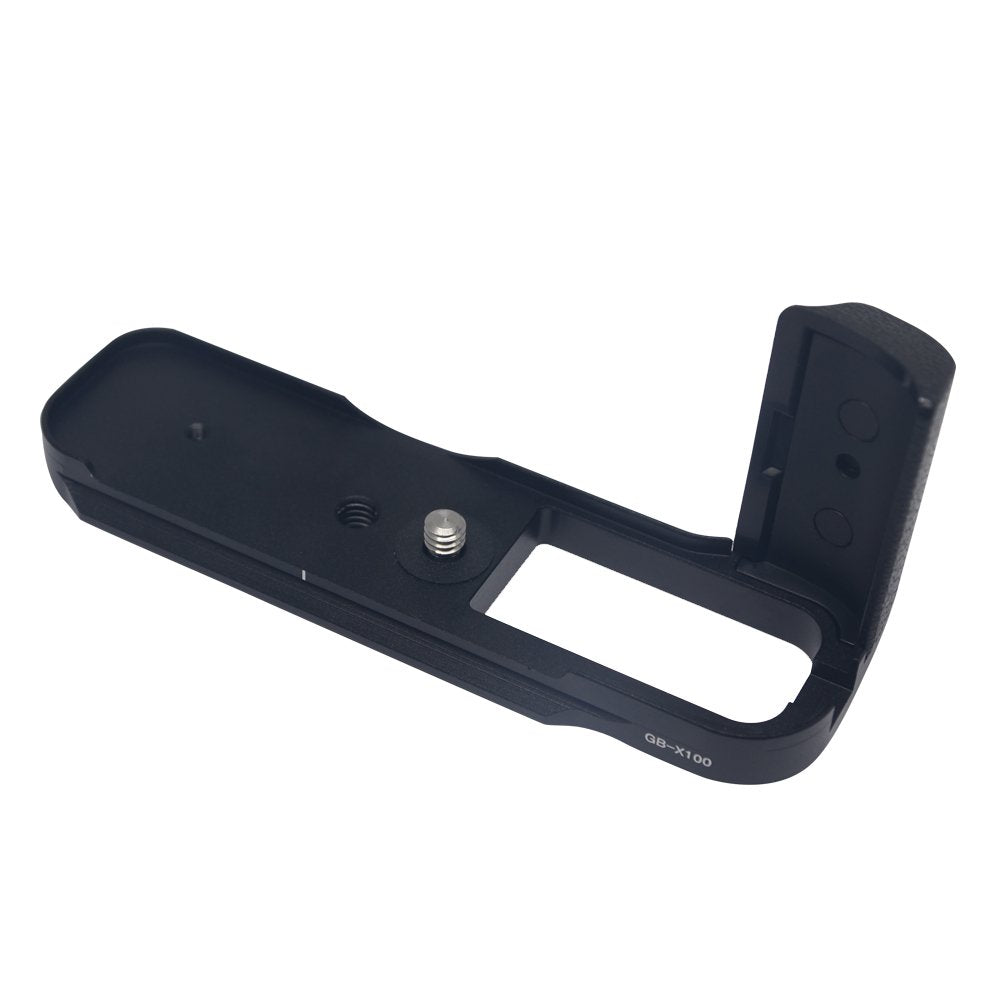 Mcoplus GB-X100 X100 Metal Hand Grip+Quick Release L Bracket as MHG-X100 Replacement fit Fujifilm Fuji X100 X100S X100T