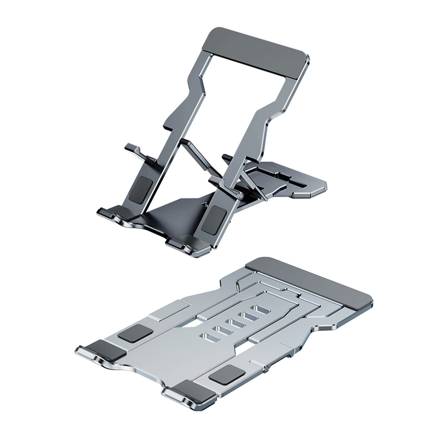 Versinan Phone Stand for Desk, Adjustable Cell Phone Stands, Foldable Metal Phone Stands for All Smartphone