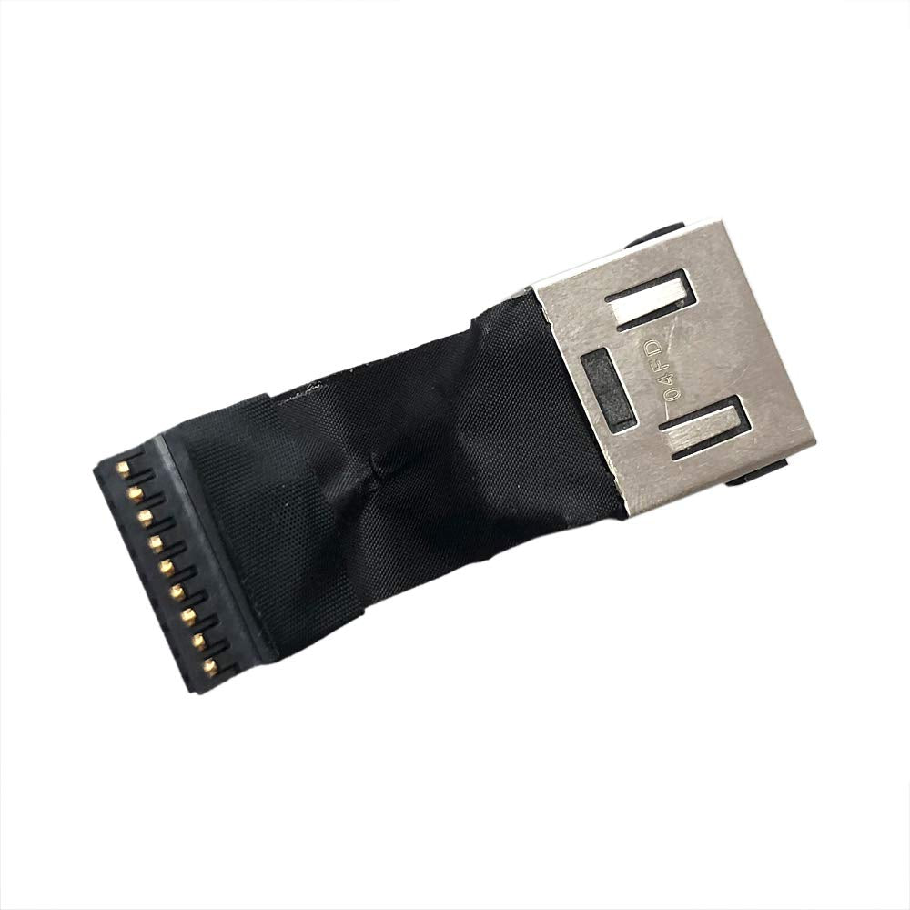 GinTai DC Power Jack Socket Plug Charging Port Replacement for Lenovo ThinkPad P16 Gen 1 21D6 21D7 P16 Gen 2 21FA 21FB GP540 5C11H81477 DC30100SM00