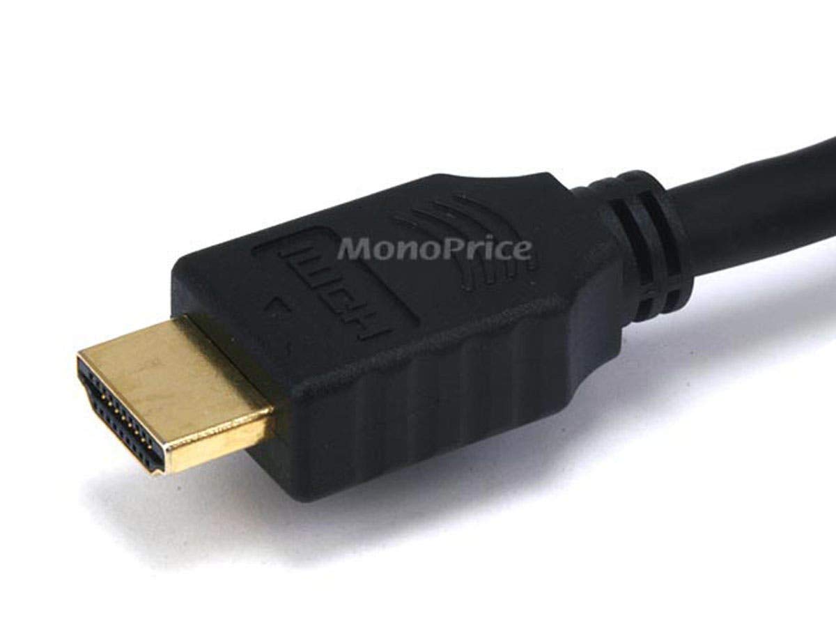 Monoprice HDMI to DVI-D Dual Link M1-D (P&D) Cable - 28AWG, 6 Feetm Black