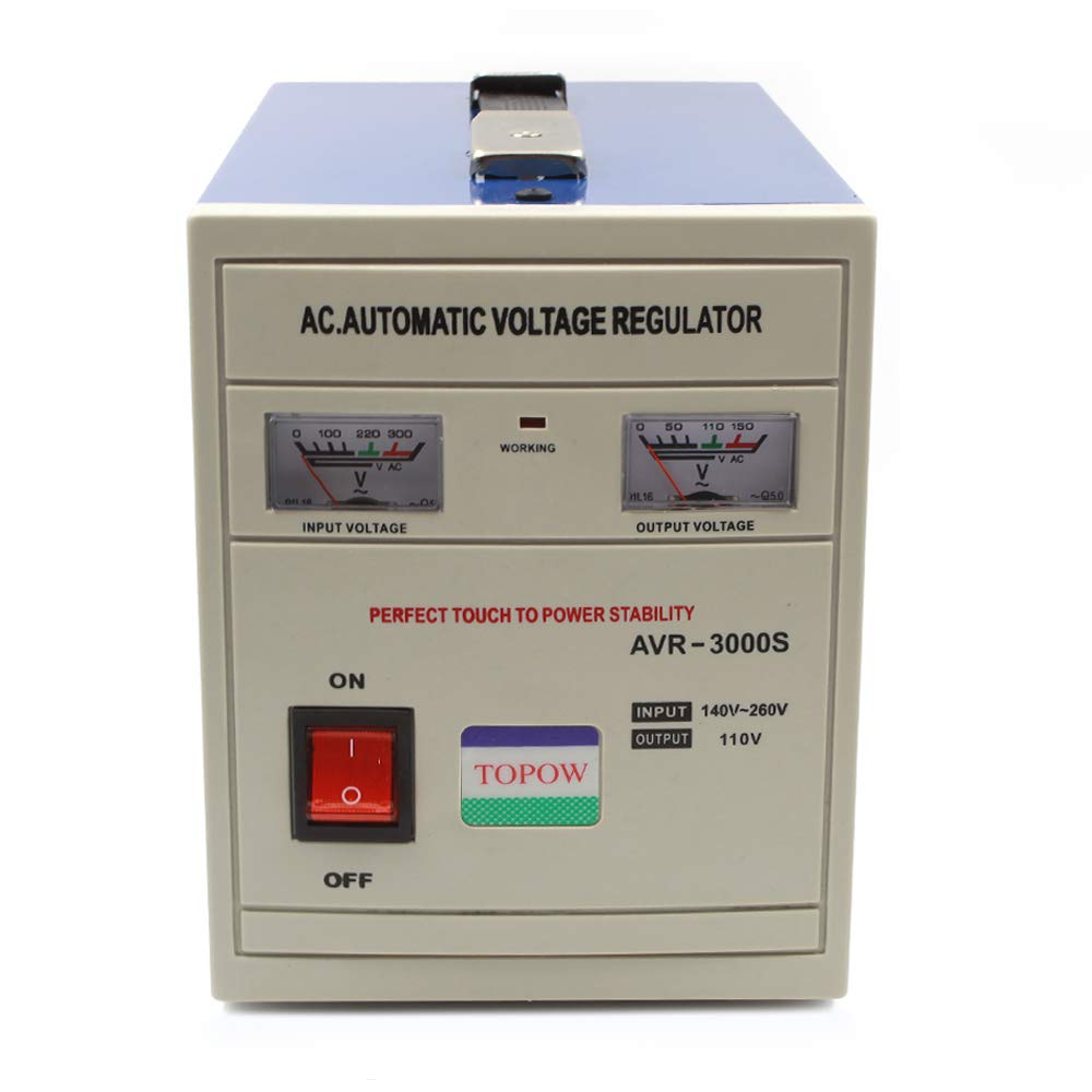 Heavy Duty 3000W Watt Step Down 220 to 110 Power Voltage Converter Transformer Stabilizer