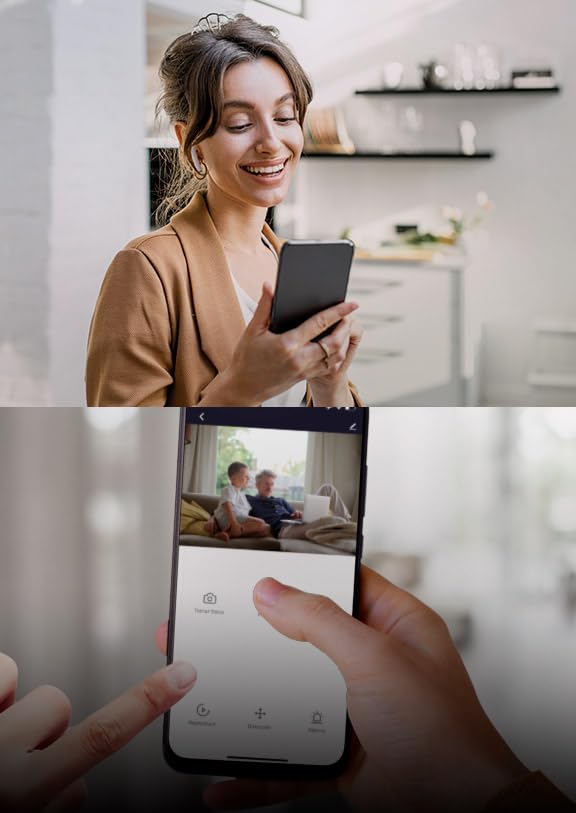 Nexxt Solutions Smart Wi-Fi Indoor Pan and Tilt Camera - 2K HD, Motion Detection, Night Vision, Two-Way Audio, Remote Access Alexa & Google Home