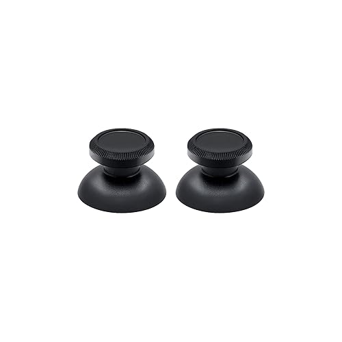 Mcbazel Aluminum Alloy Metal Analog Thumbstick for Xbox ONE Black (Set of 2)