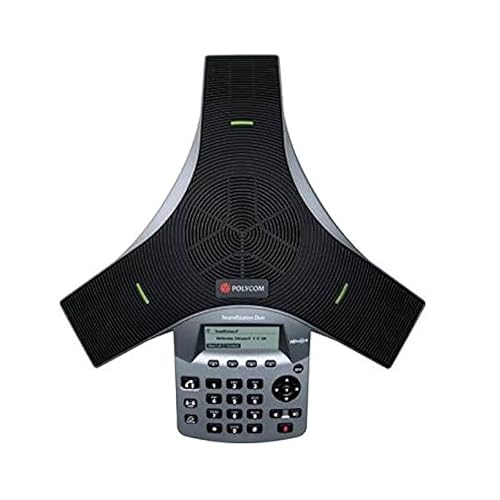 New Polycom 2200-19000-001 SOUNDSTATION Duo Conference Phone with North America Power Supply