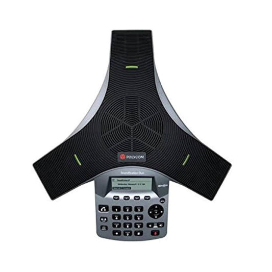 New Polycom 2200-19000-001 SOUNDSTATION Duo Conference Phone with North America Power Supply