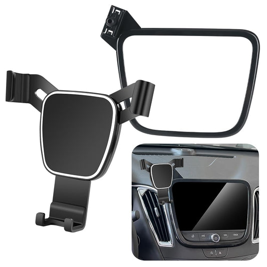 LUNQIN Car Phone Holder for Chevy Chevrolet Malibu 2016 2017 2018 2019 2020 2021 2022 2023 2024 2025 Auto Accessories Navigation Bracket Interior
