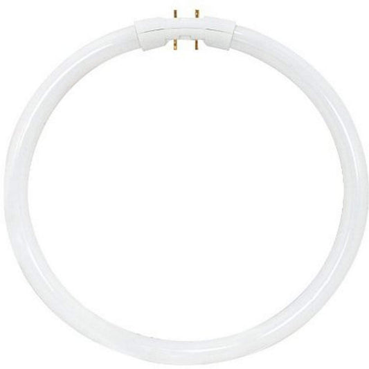 Satco S8157 4100K 22-Watt 2GX13 T5 Circline High Performance Lamp, Cool White