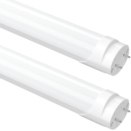 SUSLUM Fluorescent Light Bulbs 48 inch, T8 LED Bulb 4 Foot Type A+B Replacement for F32T8 or F40T12 Tube, 24W 3200LM 5000K Daylight, Double or Single
