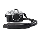 DBZZ E-M10 Mark IV Vintage Genuine Leather Camera Case?Half-Wrap Camera Protector For Olympus OM-D E-M10 Mark IV (Black set)