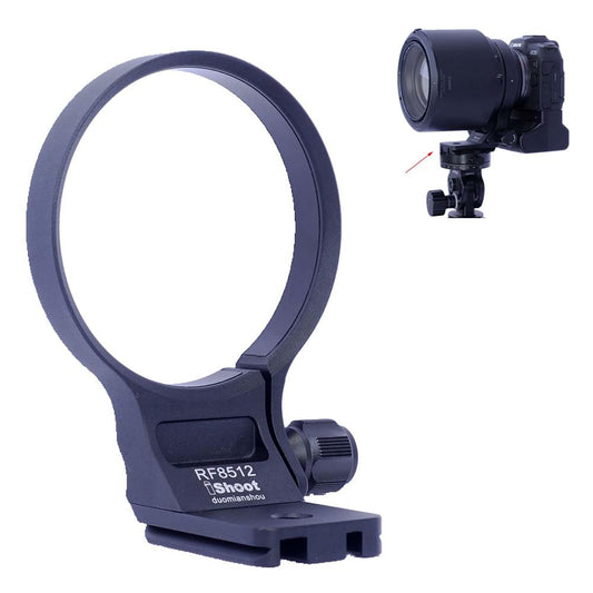 iShoot Lens Collar Tripod Mount Ring Compatible with RF 85mm F1.2L USM DS, Canon RF 85mm F1.2L USM, Support Vertical Shoot, Arca-Swiss Fit Quick