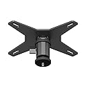 Valerion Ceiling Mount Conversion Plate for Existing 4-Leg Mounts, No-Damage Upgrade with 360° Rotation & ±30° Tilt, Anodized Aluminum, Supports up