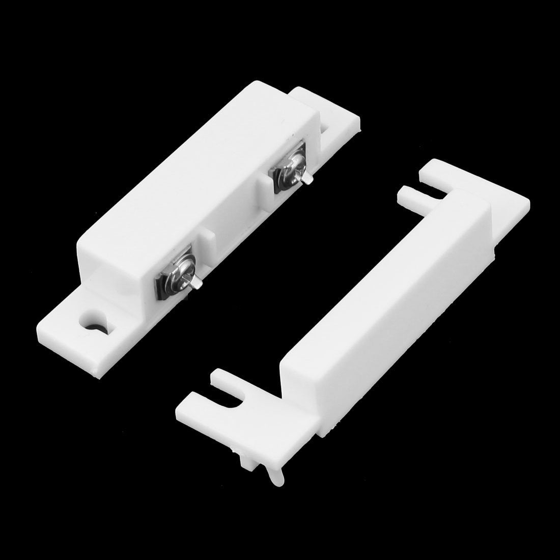 uxcell Home Wired Alarm Security Magnetic Door Contact Reed Sensor Switch 2 Sets White