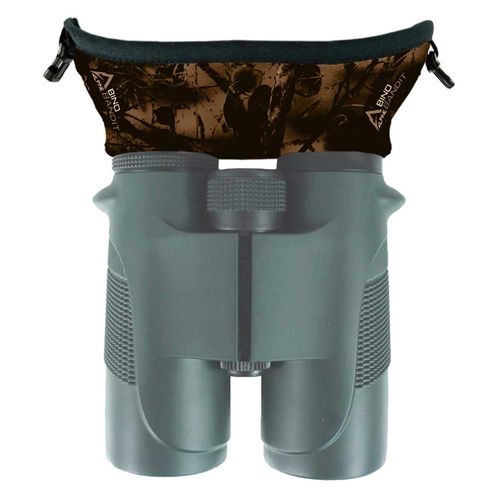 Slicker Bino Bandit - Blocks Glare, Improves Visual Acuity and Reduces Eye Fatigue. FITS All Binoculars. (Stealth Bronze)