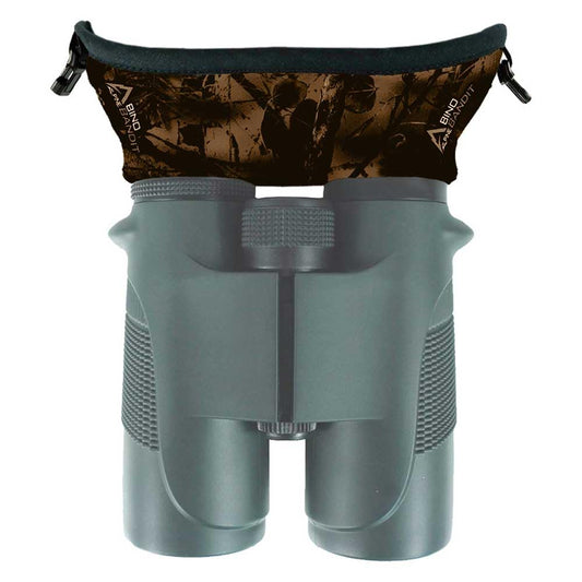 Slicker Bino Bandit - Blocks Glare, Improves Visual Acuity and Reduces Eye Fatigue. FITS All Binoculars. (Stealth Bronze)