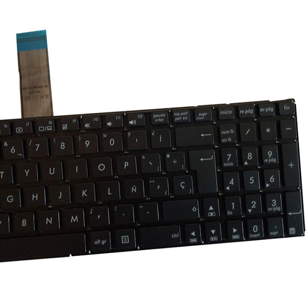 Laptop Replacement Keyboard Fit Asus X550V X550VB X550VC X550VL X550W X550WA X550WE X550Z X550ZA Spanish Layout