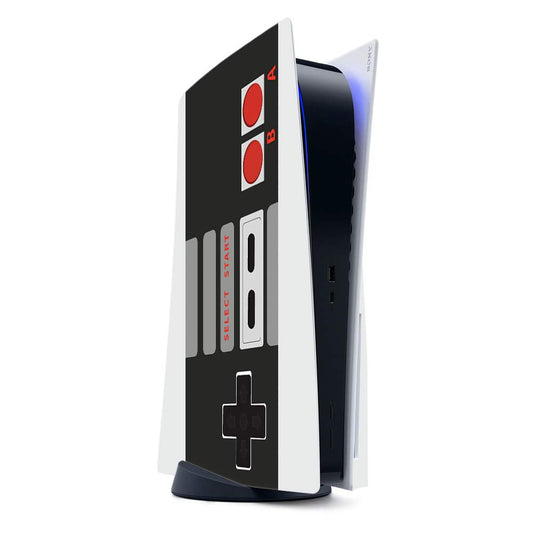 MightySkins Gaming Skin for PS5 / PlayStation 5 - Retro Gamer 3 | Protective Viny wrap | Easy to Apply and Change Style | Made in The USA