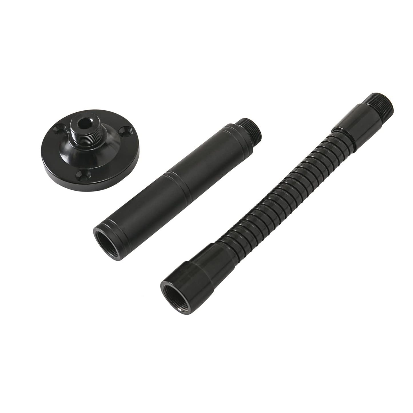 Extension Tube For Mic 5/8 Male,4 inch(Extra-long),Extension Pipe for Wall Mount Mic Stand Used for Various Mounting Devices like Micphone