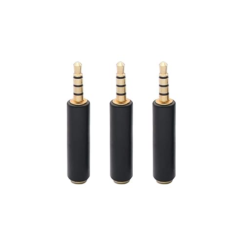 QiCheng&LYS 3.5 mm to RCA AV Camcorder Video Cable,3.5mm to RCA Stereo Audio Video AUX Cable for Smartphones,MP3, Tablets,Speakers,Home Theater… (CTIA