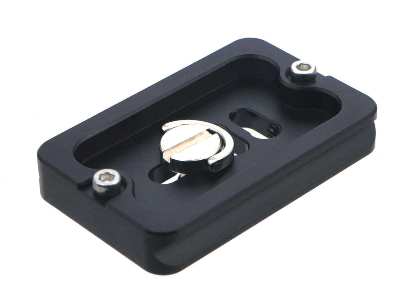 HITHUT PU-60 60mm Universal Quick Release QR Plate with D-Ring Screw for Tripod Monopod Ball Head DSLR Camera, Arca-Swiss Compatible