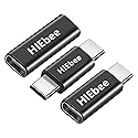 3in1 Pack USB 3.1 C Extension Coupler Adapter: USB C Male to Female, Compatible with MacBook, Nintendo Switch, Thunderbolt3 and More, Black