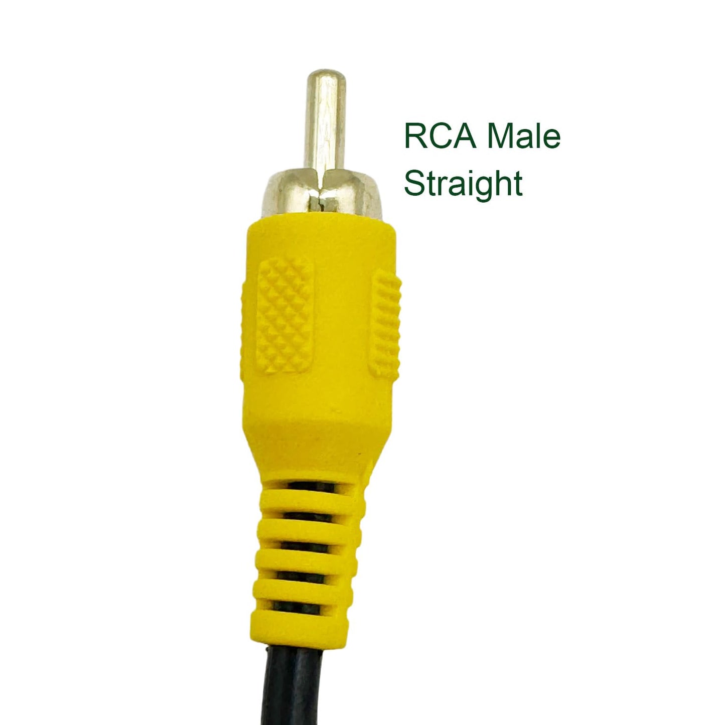 UpperFu 2Pcs RCA Phono Right Angle 90 Degree Male to Male Audio Subwoofer Cable Stereo RCA Projector Cable Gold Plated for Amplifiers Home Theater