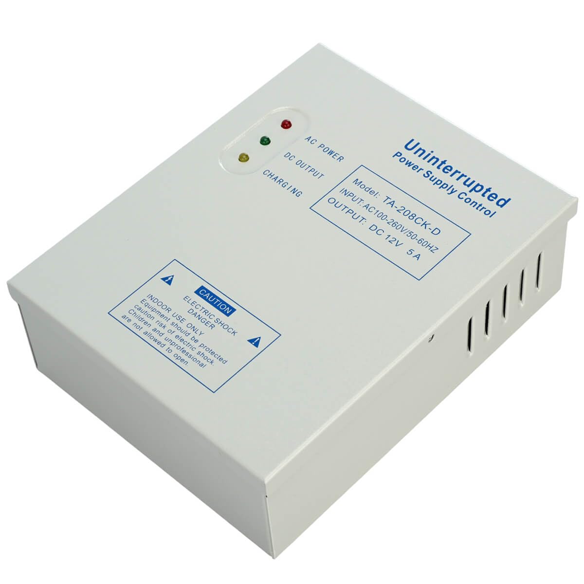 Power Supply Controller for Door Access System Electric Lock Intercom Camera Input 110V-240V AC to Output 12V DC 5A
