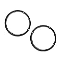 SYCZIOHU 2Pcs 6.5 Inches Speaker Spacer Rings Solid Speaker Washers Plastic Speaker Adapter Spacer Ring Replacement Part for Speaker Repair or