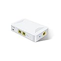PoE to USB C Switch 60W IEEE 802.3af/at Compliant, 1 USB-C Port (30W PD Charging & Gigabit Ethernet) & 1 PoE+ Port & 1 Ethernet Port