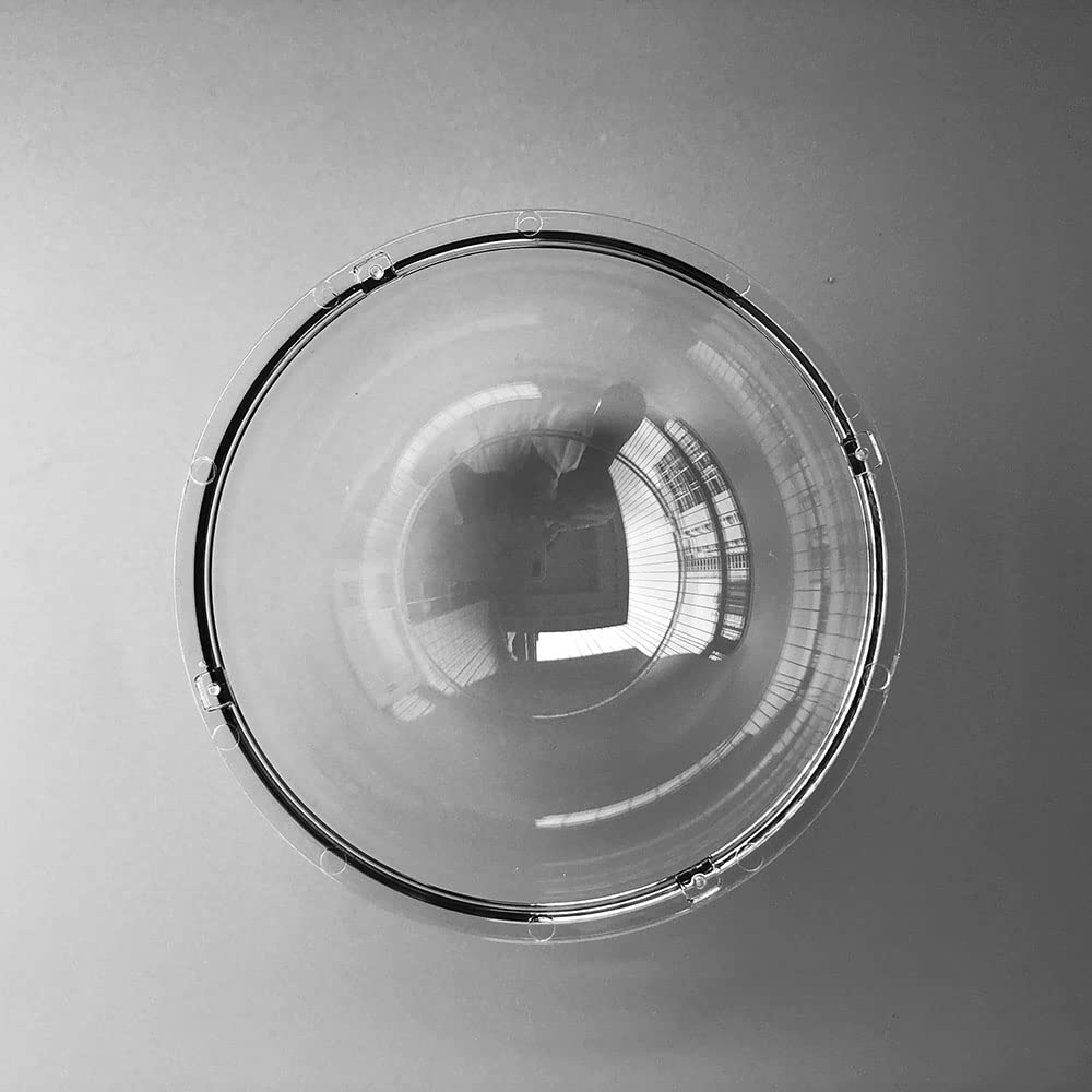 3.3 Inch Acrylic Clear Dome Cover, Security CCTV Camera Lens Protection Replacement Covers, Outside Crystal Transparent Hemisphere Bubble Dome