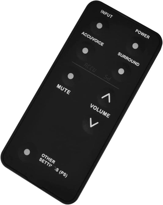 NTQinParts Replacement Remote Control Controller for ZVOX AccuVoice AV157 AV203 AV257 Sound Bar TV Speaker