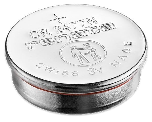 Renata CR2477N Batteries - 3V Lithium Coin Cell 2477 Battery (2 Count)