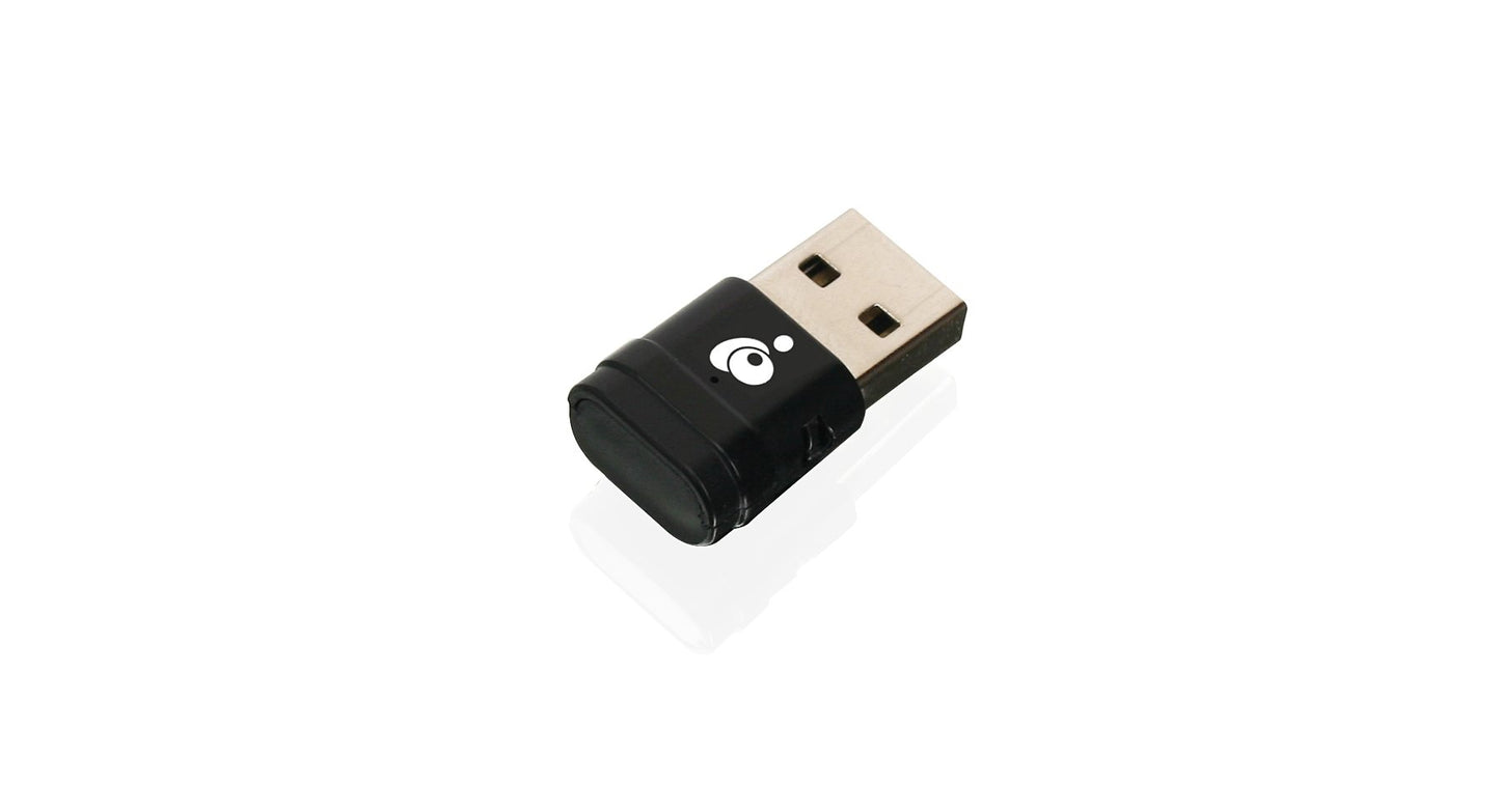 IOGEAR Mini Wireless AC600 Dual-Band USB Transmitter - 802.11ac Wireless Dual-Band - 433Mbps on 5GHz and 150Mbps on 2.4GHz - Convenient LED status