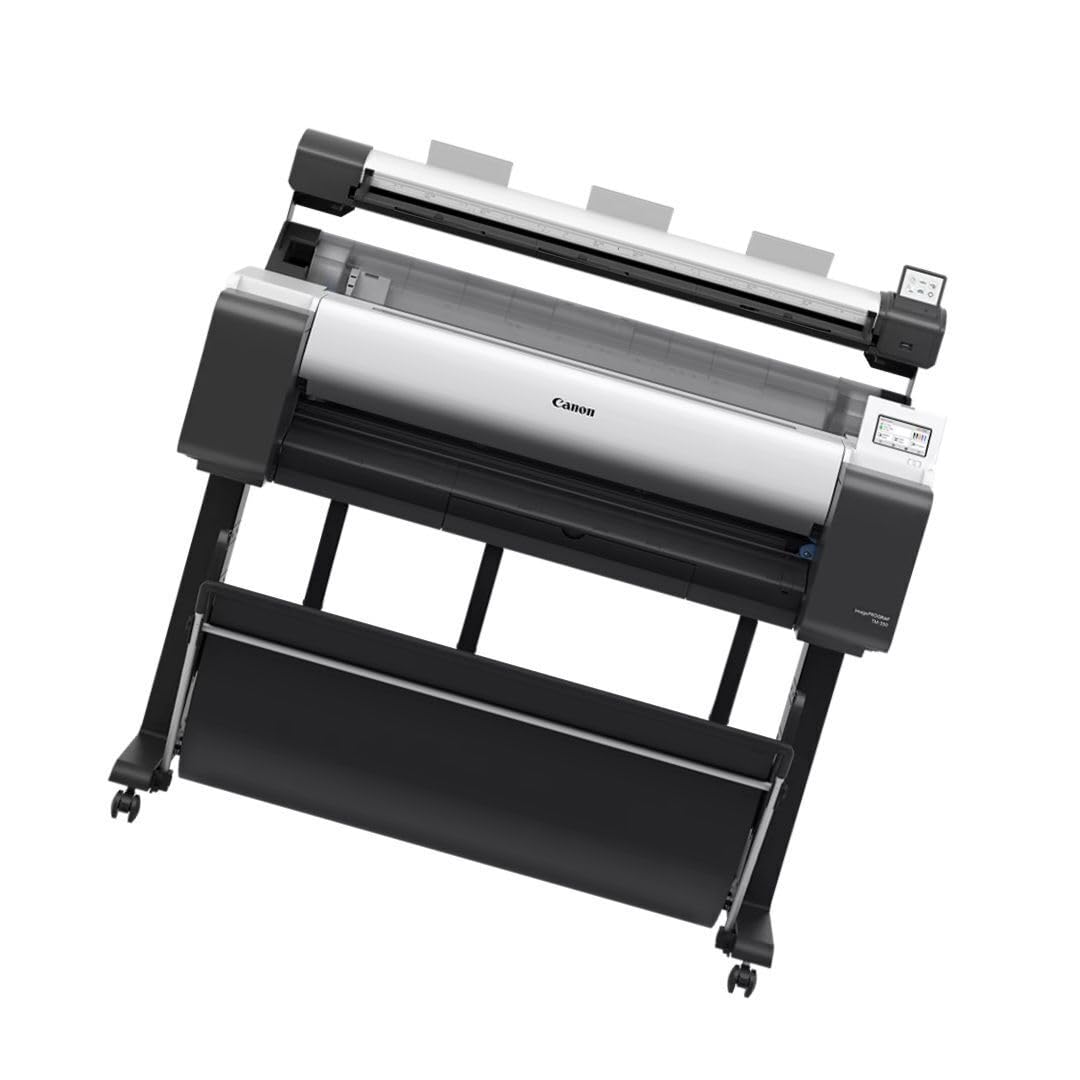 Canon imagePROGRAF TM-350 MFP Lm36 36-Inch 5-Color Lucia TD Pigment Ink Printer with 4.3-Inch Adjustable UI Screen and Automatic Paper Detection