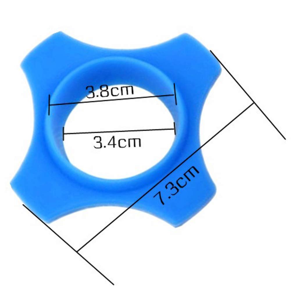 12 Pieces Shakeproof Anti-Rolling Handheld Microphone Windscreen Foam Cover & Mic Protection Silicone Ring & Bottom Rod Sleeve Holder Set for KTV