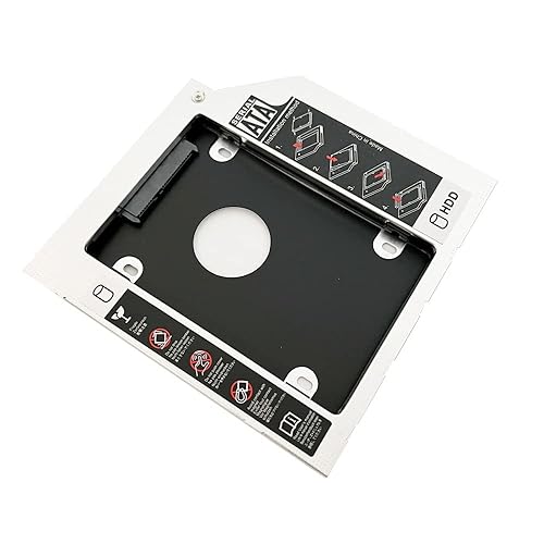 DY-tech 2nd Hard Drive HDD SSD Caddy for Dell L511X L511Z 14 L401X L402X M14X M14Z M14X