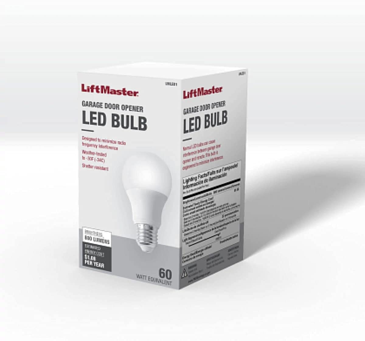 LiftMaster Universal Garage Door Opener LED Light Bulb LMLED1 (4 Pack)