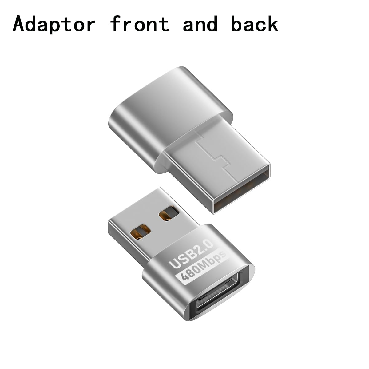 rgzhihuifz USB C Female to USB Male Adapter 4-Pack USB C to USB C Cable, 3.2 Gen 2 USB-C Cable 20Gbps USB C Cable 100W PD Fast Charging Cable