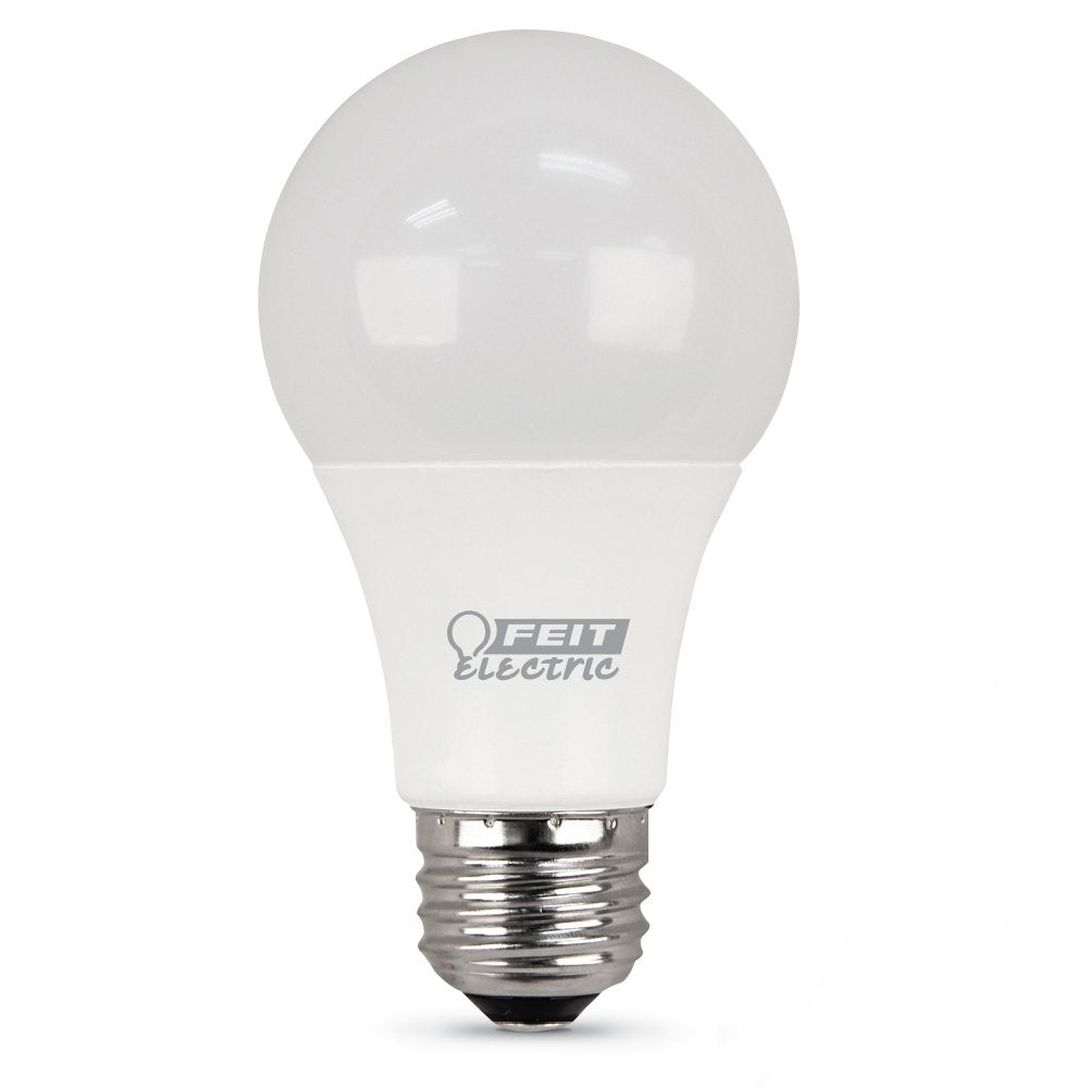Feit Electric A800/827/10KLED/2 60W Equivalent A19 Non-Dimmable LED Light Bulb (2 Pack), Soft White