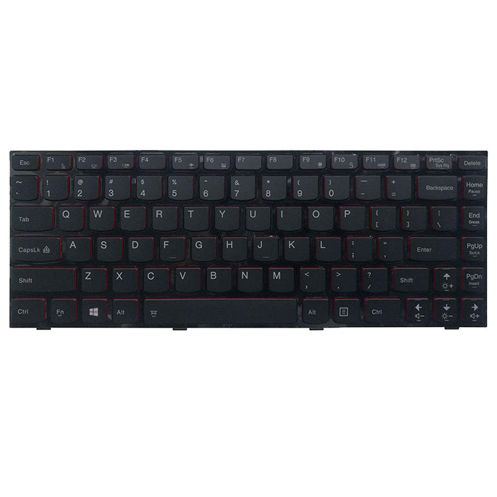 New Laptop Replacement Keyboard for Lenovo IdeaPad Y400 Y400N Y410P Y430P 25205348 US Layout with Backlight