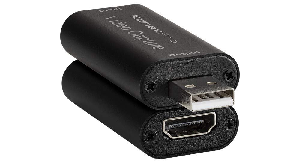 Kanex Pro 4K USB 2.0 Gaming Capture Dongle for Xbox, PlayStation 4, Computer Gaming, Streaming, Capture, and Sharing (CON-GAMECAP)