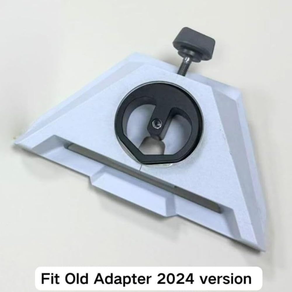 Starlink Mini Tripod Adapter (2024-2026 All Version) - Universal Clamp/Tripod/Bracket Mount for starlink mini - Aluminum Puck fit 1/4"-20 Threaded