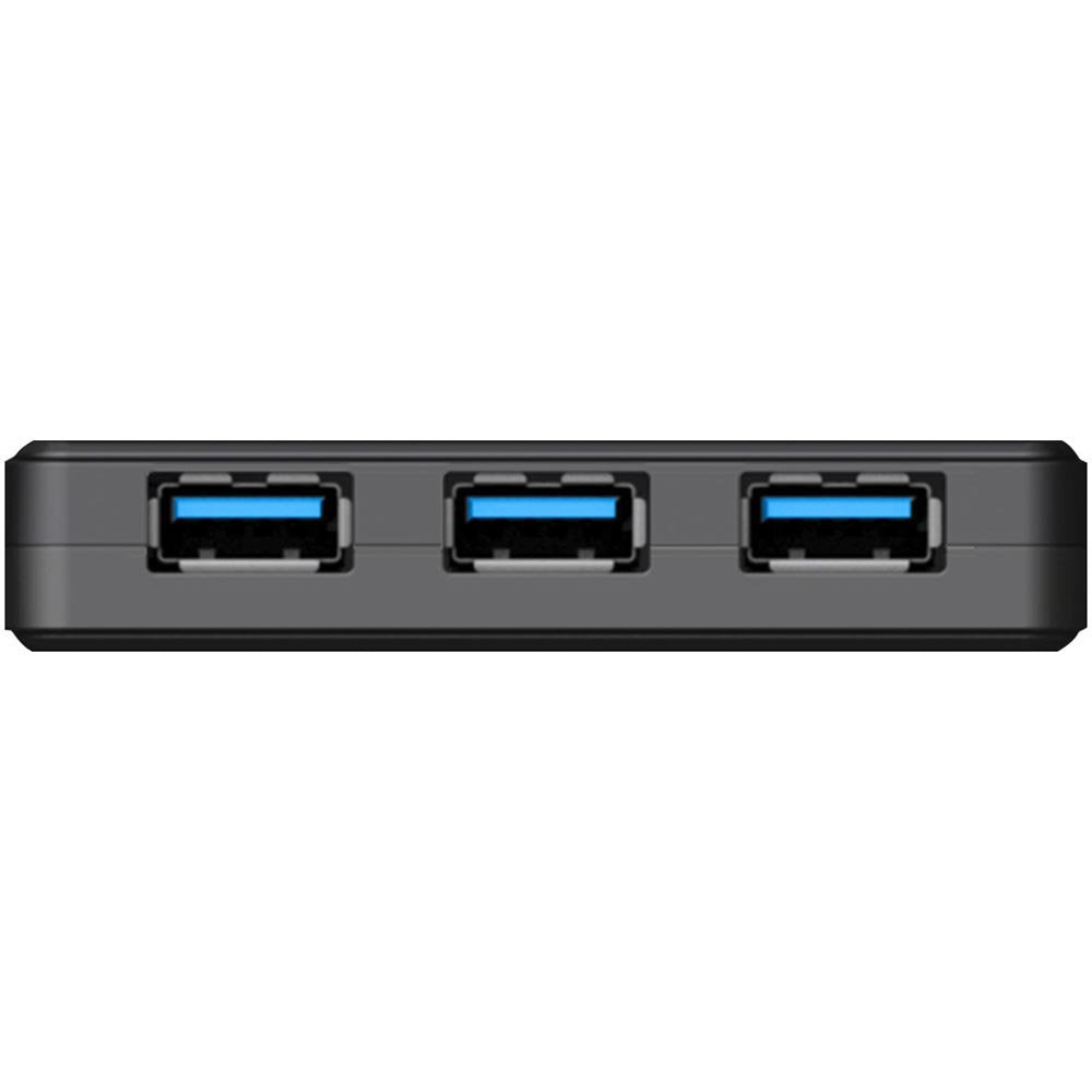 Transcend USB 3.0 4-Port Hub TS-HUB3K, Black