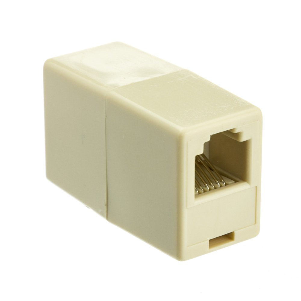 QualConnect Inline Telephone Coupler (Data), RJ12, 6P / 6C