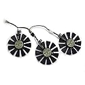 inRobert 87mm T129215SU Graphics Card Cooling Fan for ASUS Strix GTX980Ti/R9390/RX480/RX580 Video Card Cooler (Fan-3pcs)