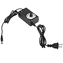 Haosie 3V-12V 2A Adjustable Power Supply Adapter, 110V-240V AC to DC Converter, Switching Power Converter AC/DC Adapter, US Plug